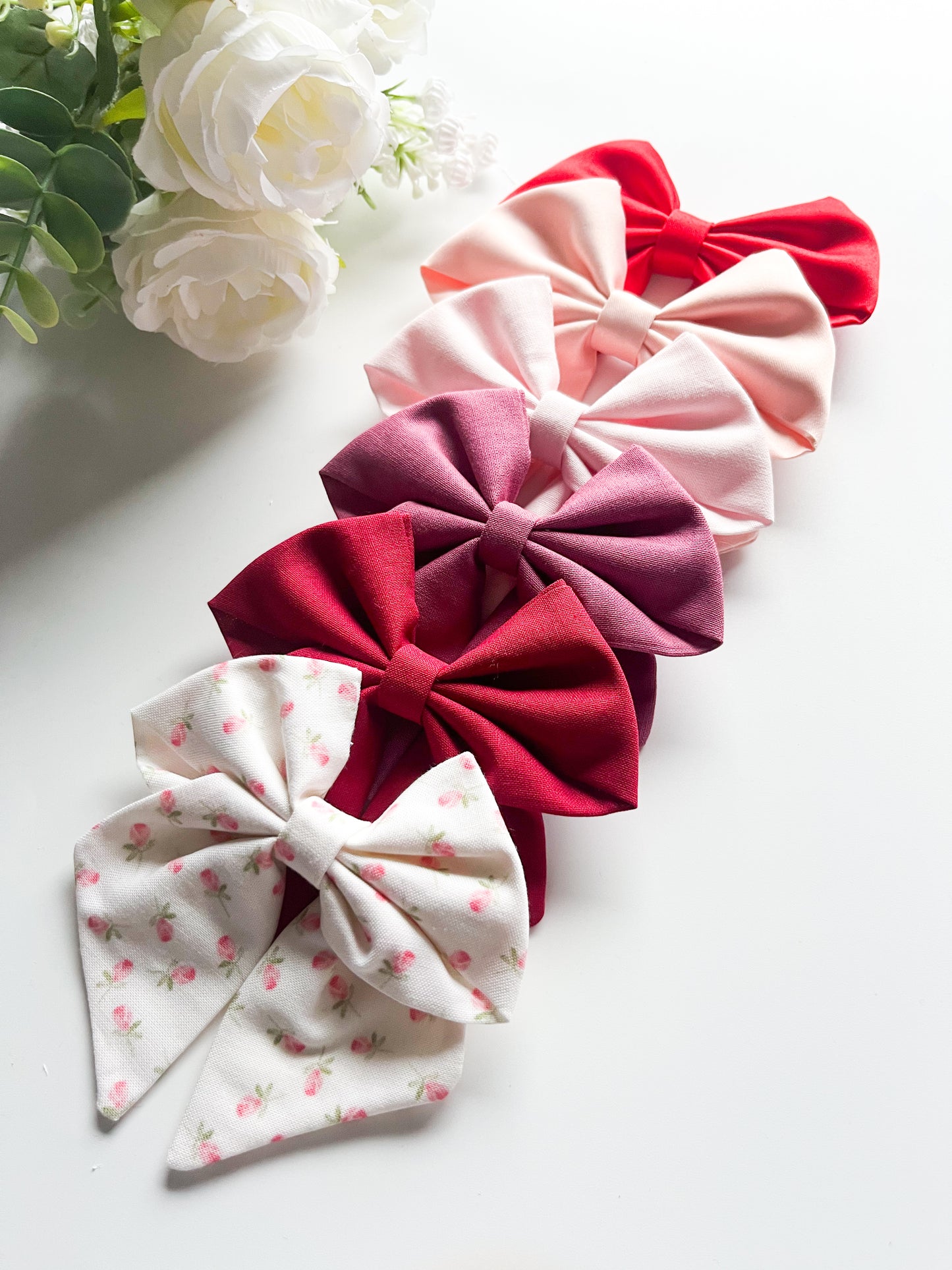 Ruby Red sailor bow