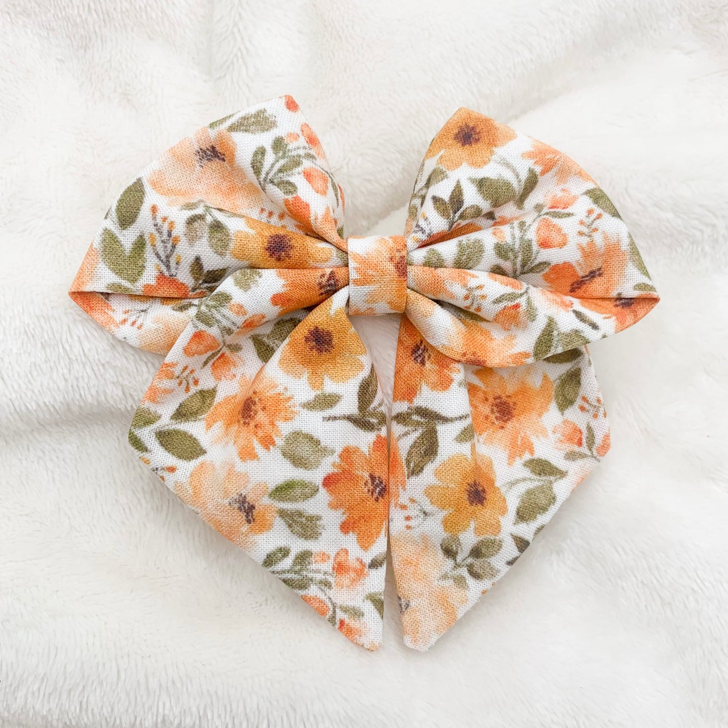 Fall Florals Sailor bow