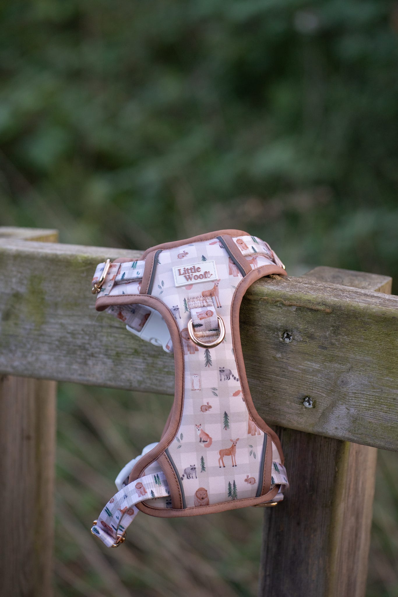 Woodland walkies - 3 click dog harness