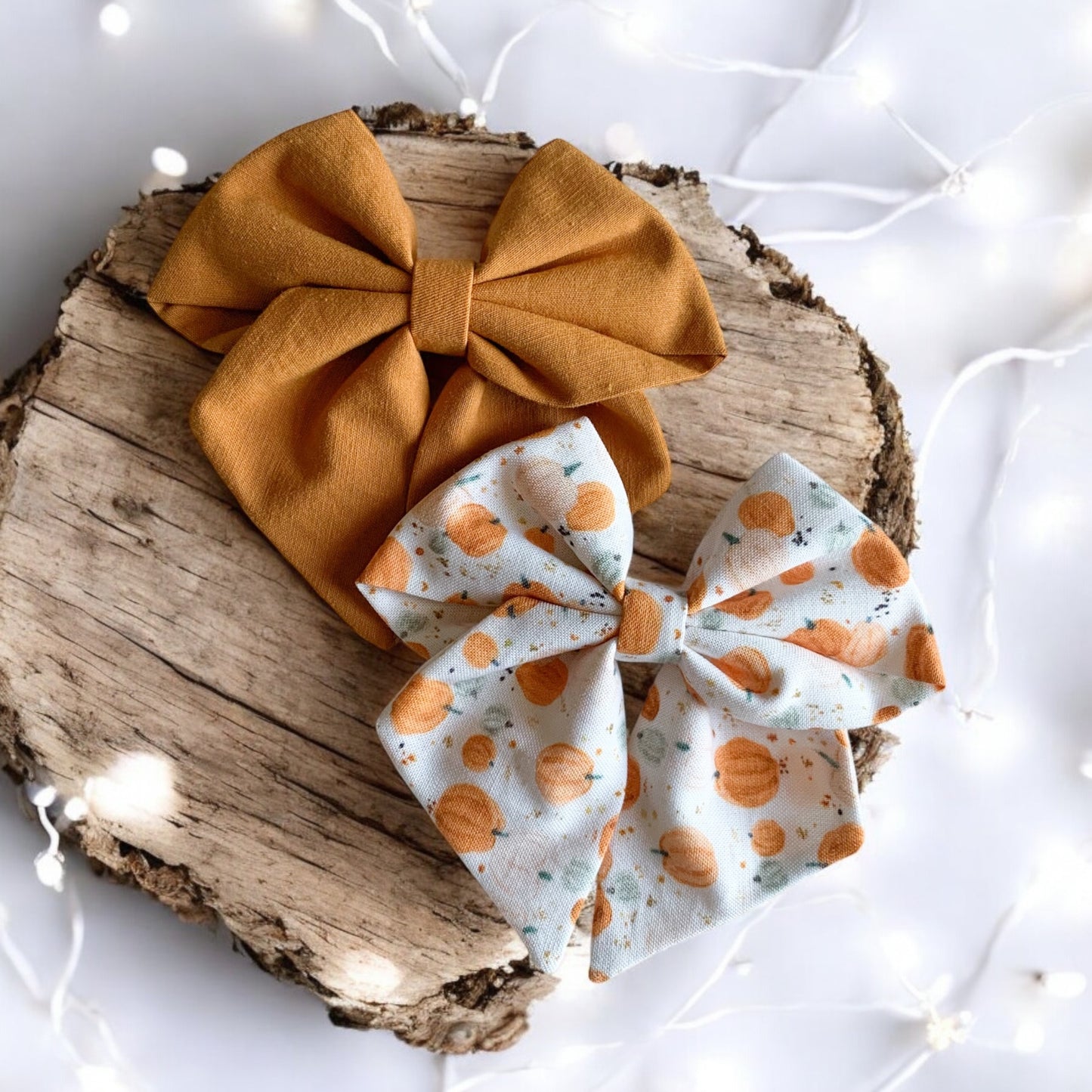 Fall harvest sailor bow