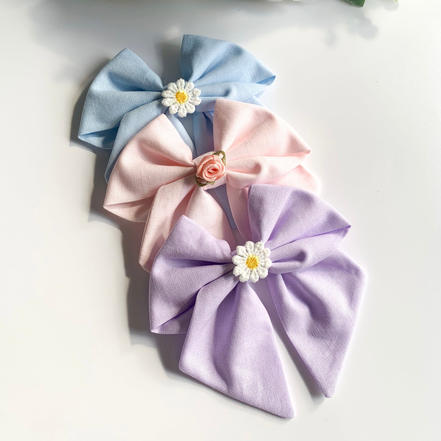 Lila sailor bow