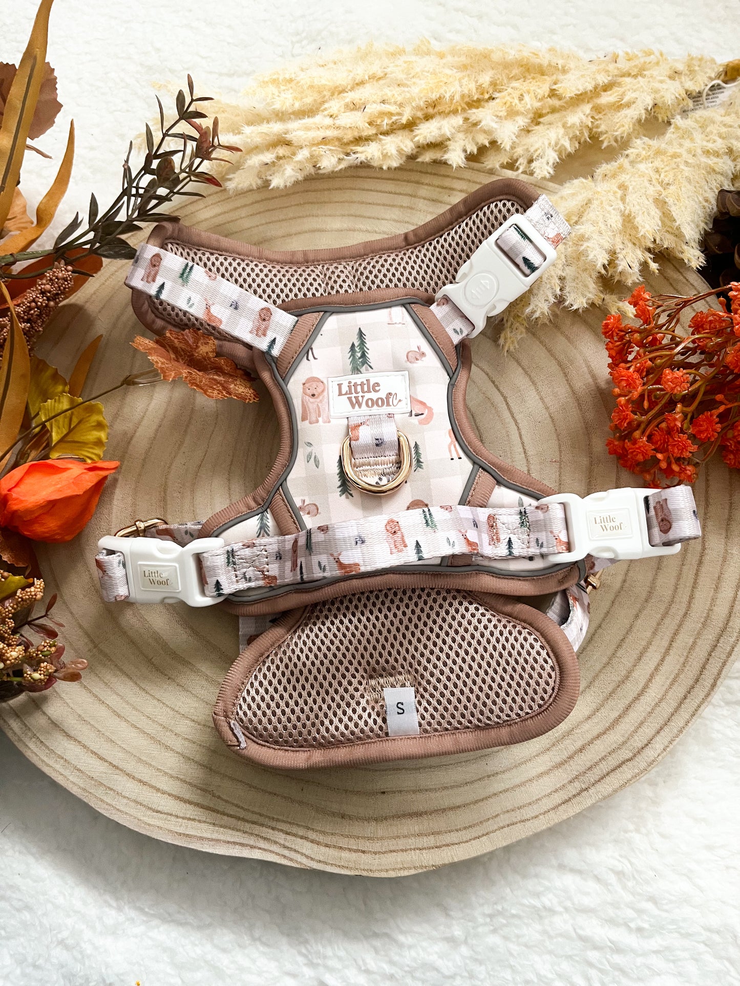 Woodland walkies - 3 click dog harness