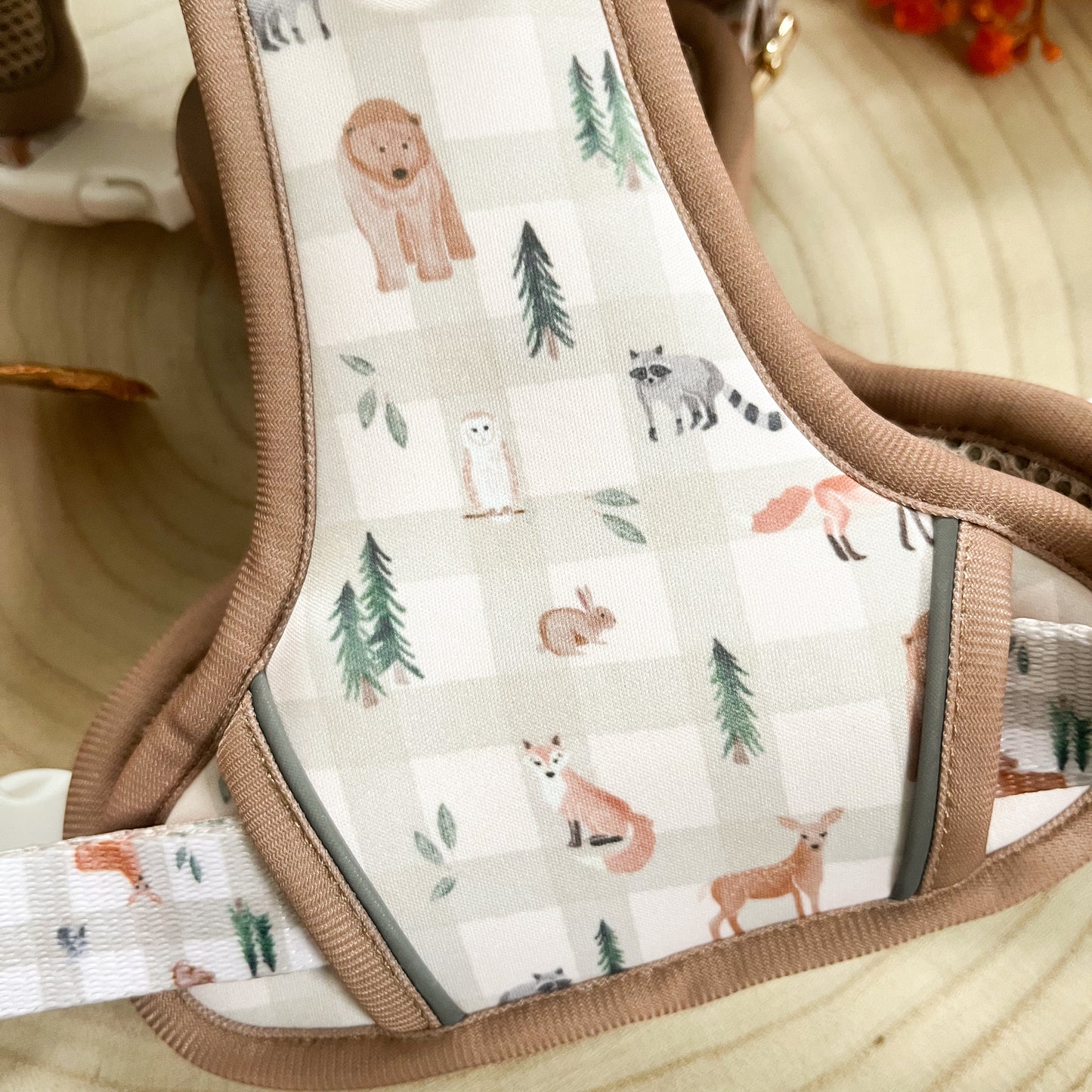 Woodland walkies - 3 click dog harness