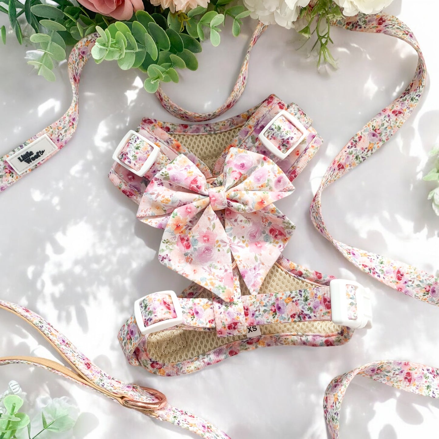 Pastel Bloom - adjustable harness