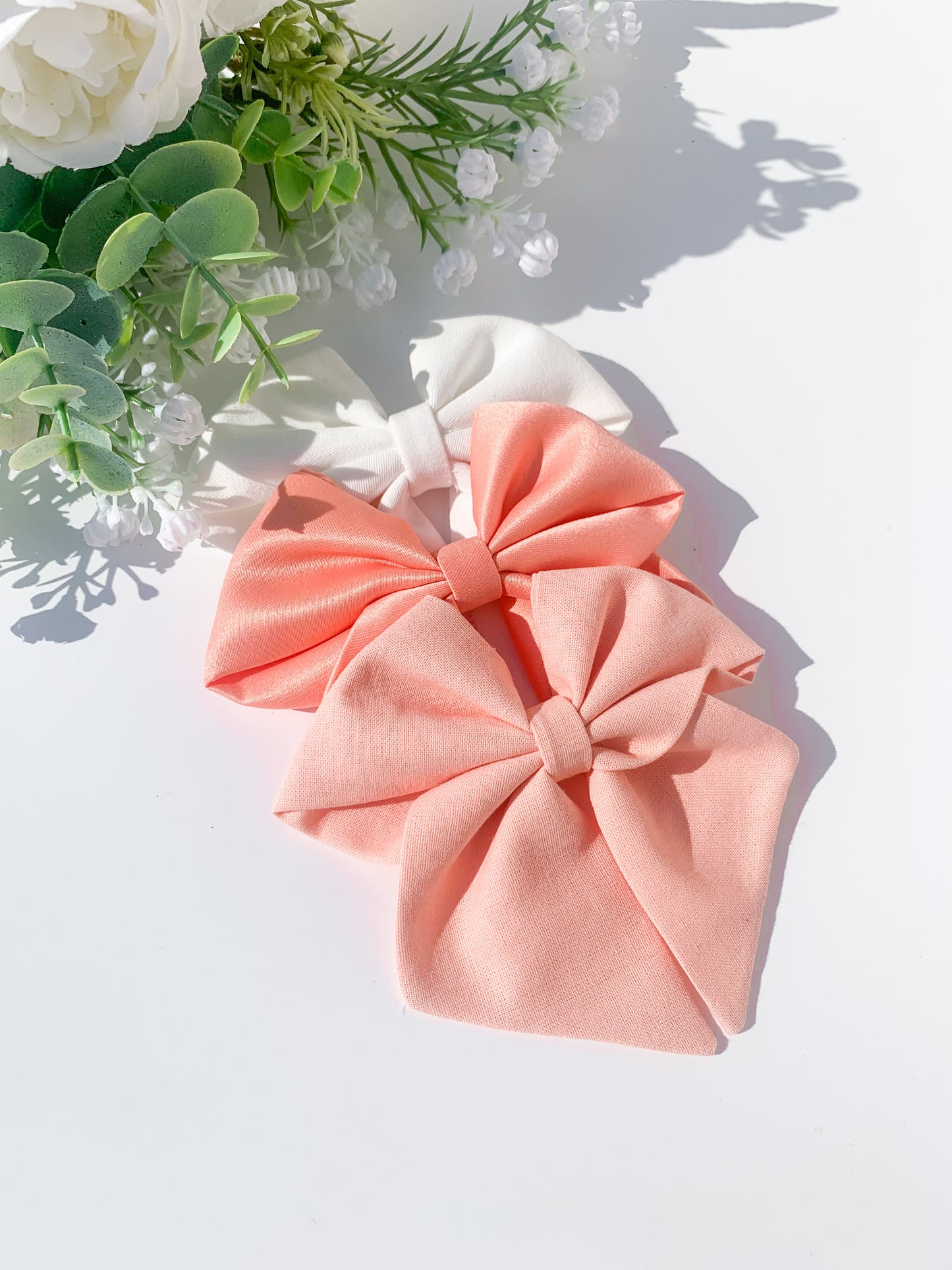 Clementine Satin Sailor Bow