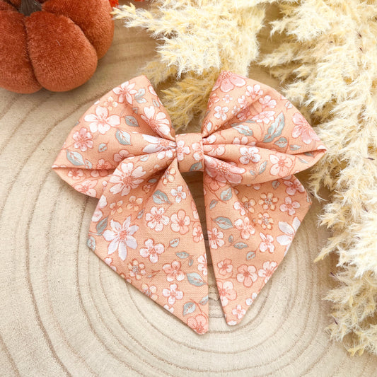Rustic Rose sailor bow