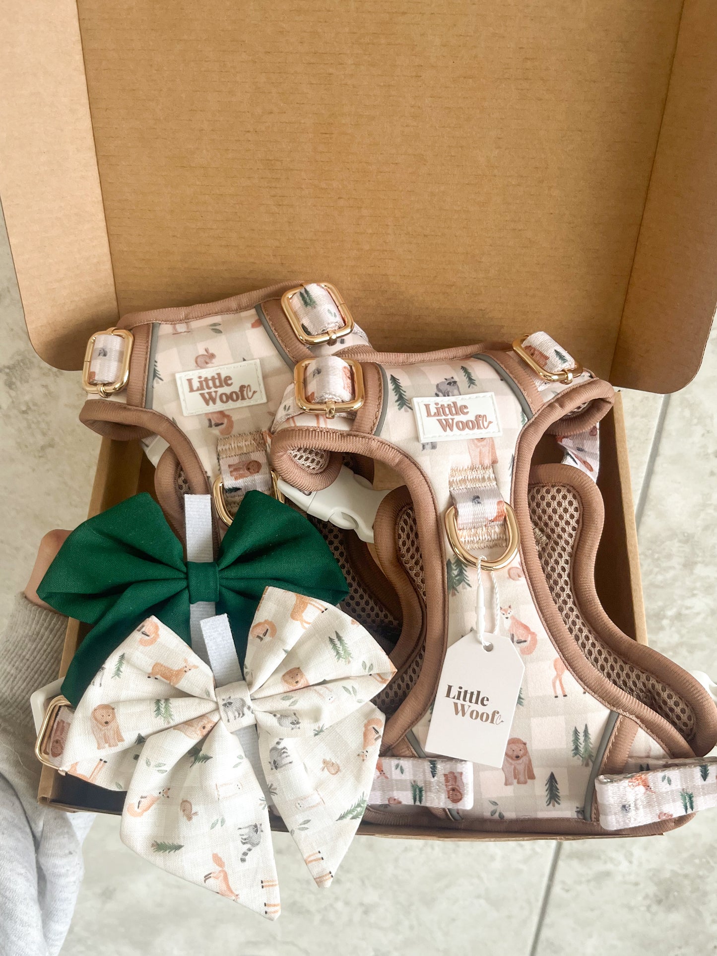 Forest green sailor bow