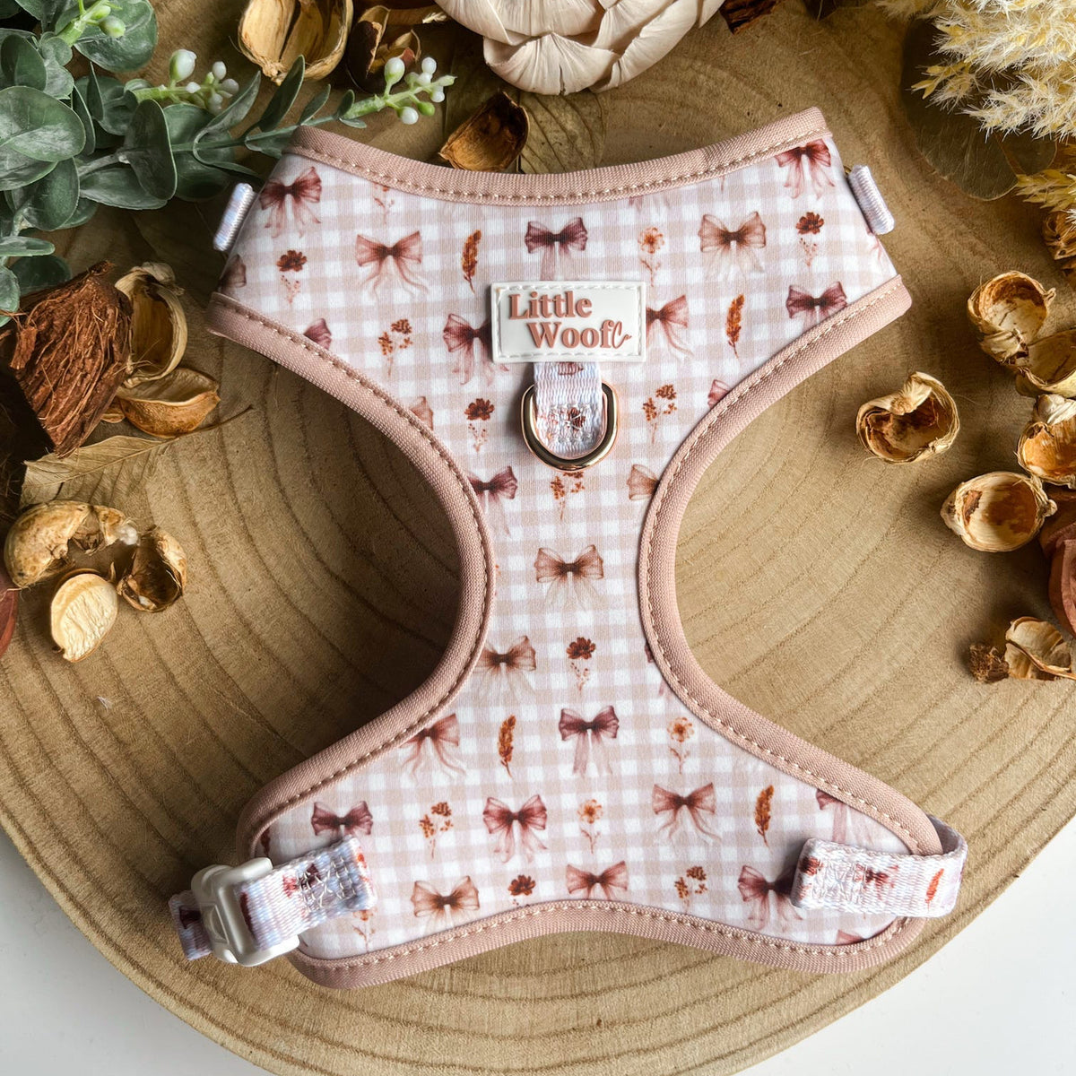 Bows & Bramble - Adjustable dog harness