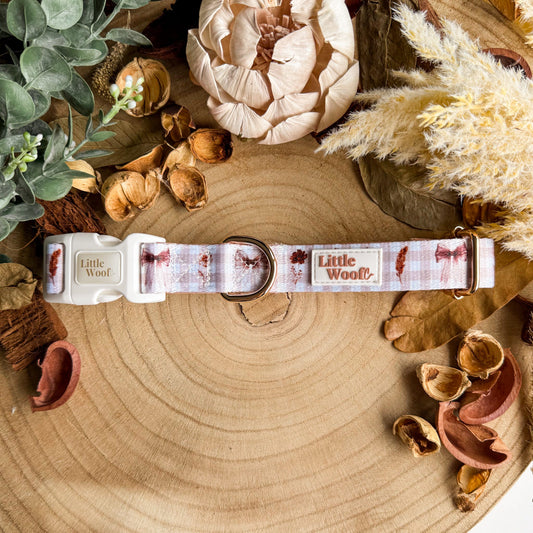 Bow & Bramble - adjustable dog collar