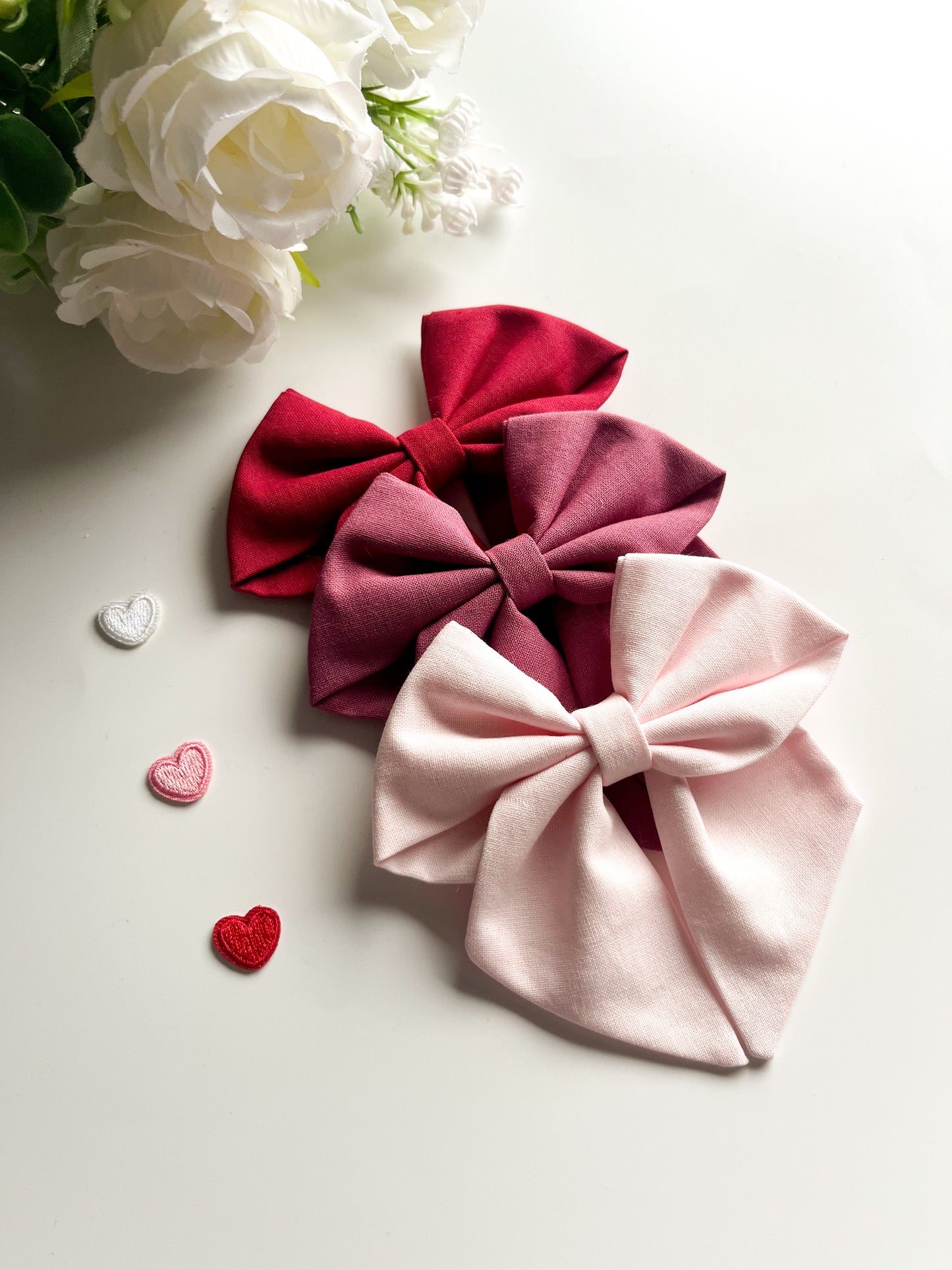 Ruby Red sailor bow