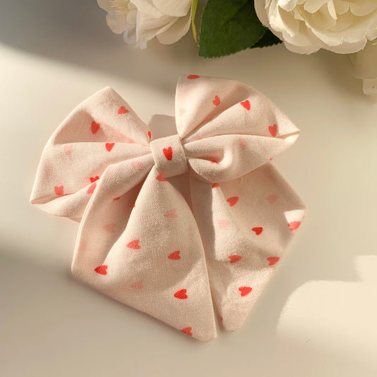 Love hearts sailor bow