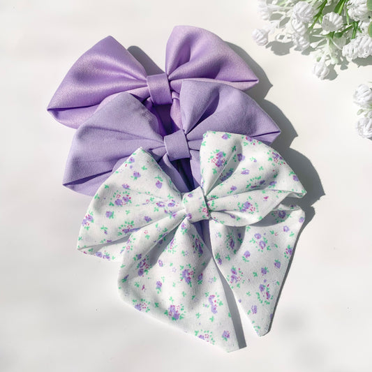 Iris flower Sailor Bow