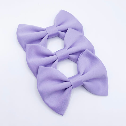 Lilac Satin bowtie