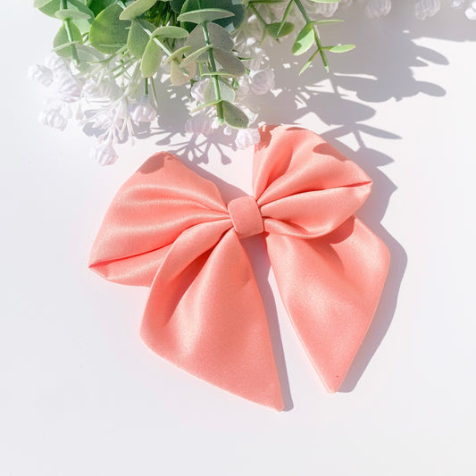 Clementine Satin Sailor Bow