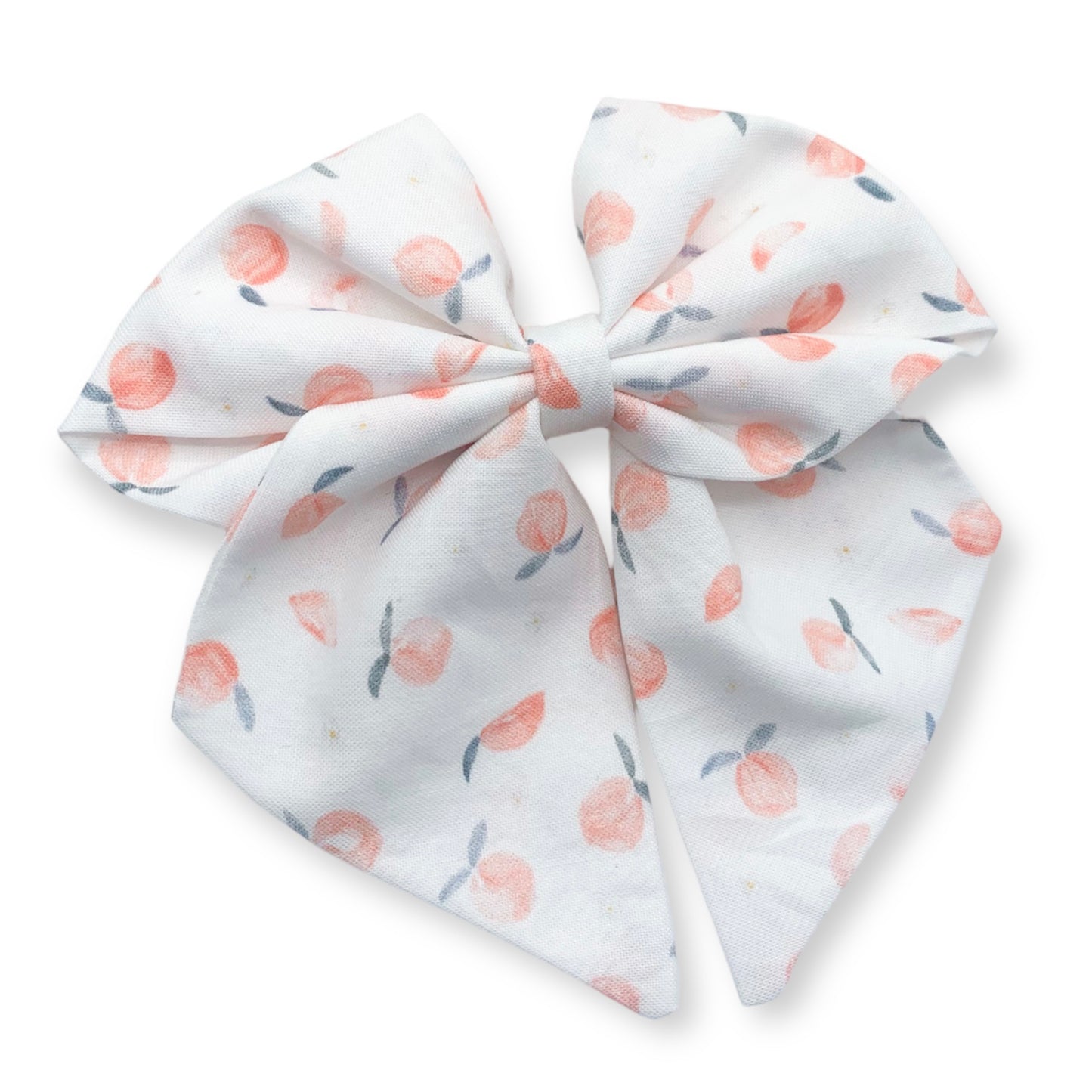 Peaches Spring Sailor Bow