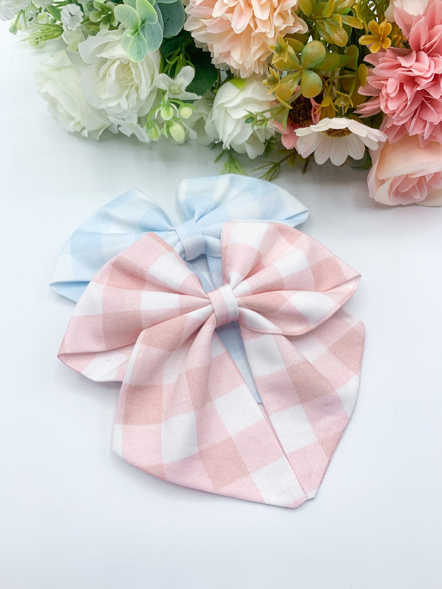 April Spring Sailor Bow